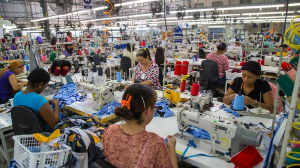 Exportaciones textiles crecen en un 9.19%