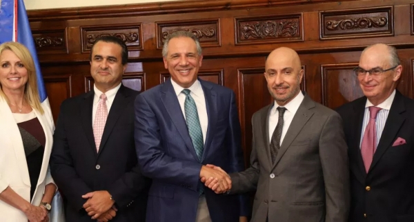 Peralta recibe visita de directivos Organización Mundial de Zonas Francas