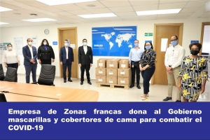 Ecolab-Microtek RD dona miles de mascarillas y cobertores de cama para el combate del COVID-19