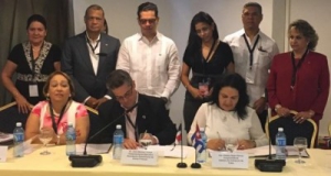 LAS ZONAS FRANCAS DOMINICANAS Y CAMARA COMERCIO DE CUBA FIRMAN CONVENIO